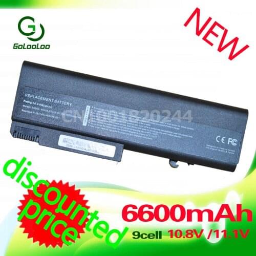 Golooloo 6600MaH Laptop battery for HP EliteBook 6930p 8440p 8440w ProBook 6445b 6440b 6450b 6540b 6545b 6550b 6555b