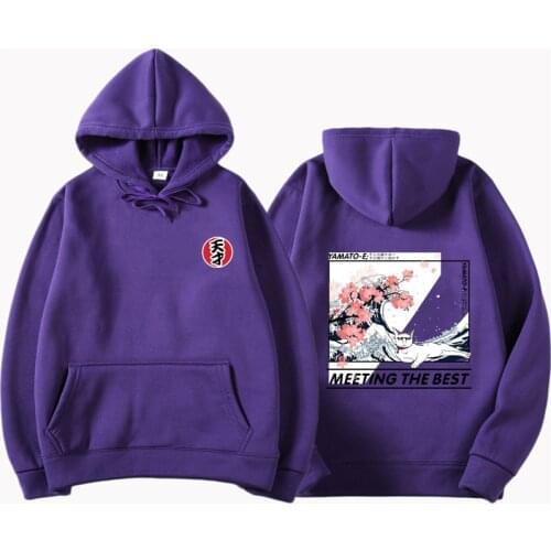 Japan Style Tsuna Cat Printed Hoodies Men Harajuku Japanese Streetwear Hoodie Men Sweatshirt Hip Hop Black Mens Hoodies