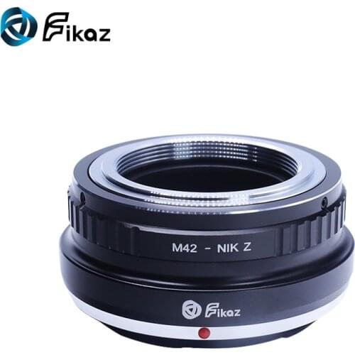 Fikaz M42-Nikon Z Lens Mount Adapter Ring for M42 42mm Screw Lens to Nikon Z Mount Z6 Z7 Camera Lens Adapter