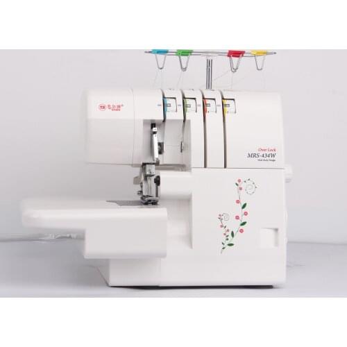 434W Multifunctional Household Three Four Thread Overlock Sewing Machine Code Side Tape Close Copy Fungus Leaf Lace