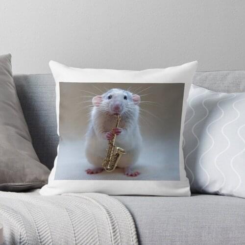 My Saxophone... Throw Pillow Cushion Cover Polyester throw pillows case on sofa home living room car seat decor 45x45cm