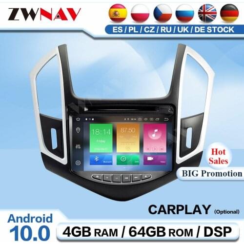 Carplay 2 Din Android Multimedia For Chevrolet CRUZE 2012 2013 2014 2015 Radio Receiver Audio Stereo Video Player GPS Head Unit