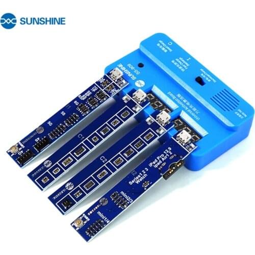 NEW SUNSHINE SS-909 Universal Battery Charging Activation Board Tester Fast Charging Plate For iPhone ipad Android Phone Repair