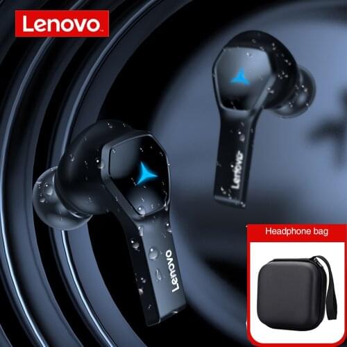 Original Lenovo HQ08 Wireless Gaming BT Earphones In-ear Music Sports IPX5 Waterproof Noise Reduction Headset