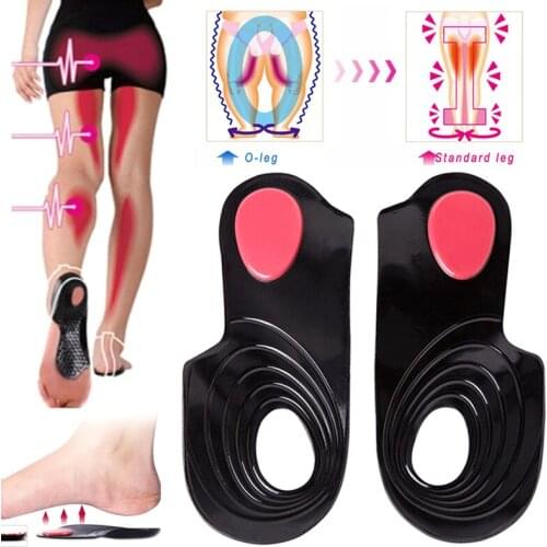 Unisex O/X Legs Correction Insoles Orthopedic Insoles Arch Support Orthoses Pad Massaging Shoe Insoles Foot Health SN-Ho