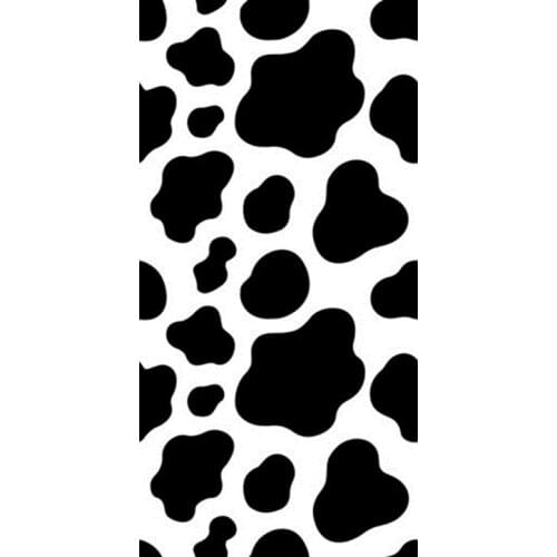Cute Cow Pattern Microfiber Beach Sport Towel Funny Cow Black Spot Print Swimming Bath Towels for Kid Dalmatian Dog Gift