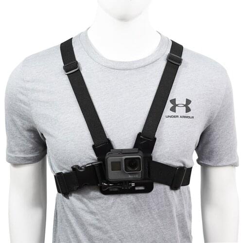 GoPro Adjustable Chest Mount Harness Chest Strap Belt for GoPro HD Hero 9 8 7 6 5 4 3+ 3 Accessories