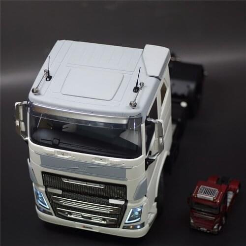 Replacement Low Roof Body Shell Kit for 1/14 ​TAMIYA Volvo F16 750 56360 RC Truck Tractor Parts Accessories