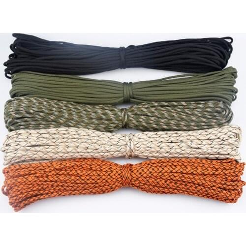 TNINE Rope / Paracord 4mm Multi Function Paracords Convenient for Home Textil Shoes Bags Bracelet Hiking Camping Nylon Paracorde