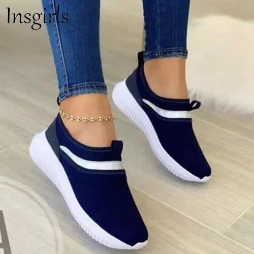 Women Slip On Flats 2021 Spring Autumn New Comfortable Leopard Print Elastic Band Ladies Casual Shoes Home Office Loafers