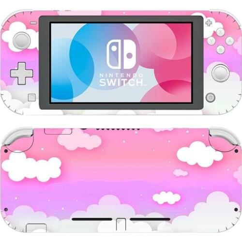 Starry Sky Pure Pink Cloud NintendoSwitch Skin Sticker Decal Cover For Nintendo Switch Lite Protector Nintend Switch Lite Skins