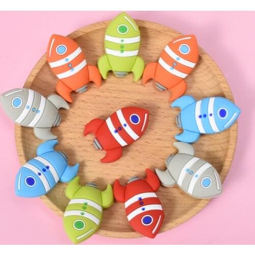 Teeny Teeth 10 PCS 27MM Small Silicone Flower Shape Beads DIY Crafts Candy Colors Teething Sunflower Loose Soft Beads With Holes