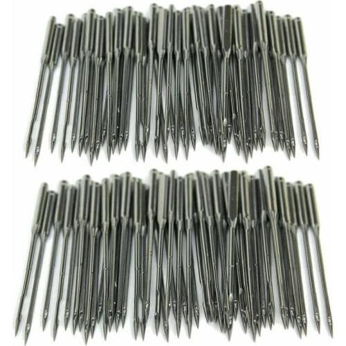 50Pcs Old fashioned Household Flat Sewing Machine Needles Craft Assorted Set Universal Fitting 130/705H, HAx1,15x1Type Accessori