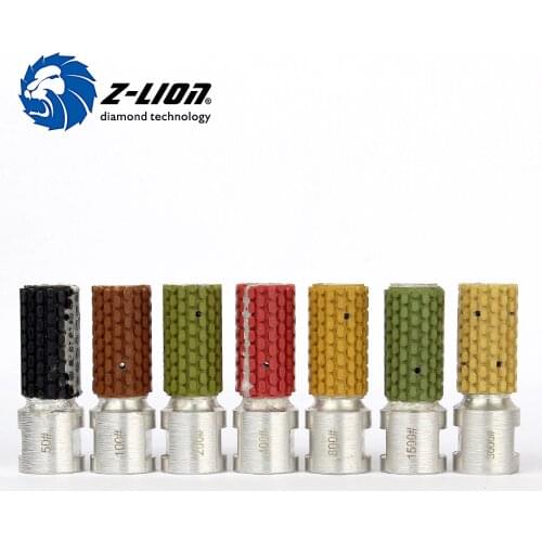 Z-Lion 25mm Diamond Drum Wheel Wet Grinding Wheel For Polishing Sink Hole Marble Granite Stone Hole Grinding m14 or 5/8-11