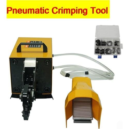 AM-240 Heavy Duty Pneumatic Crimping Tool Crimp 6-240mm2 Cable Terminals and Lugs