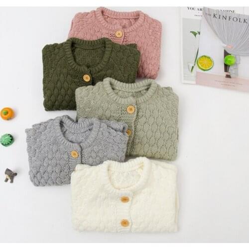 Excellence Bag Store 2021 Winter Autumn New Baby Clothing Bodysuit For Newborn Baby Boy Romper Knit Baby Girl Jumpsuit 0-18Month