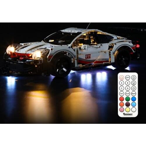 BriksMax Lighting Kit For 42096, RGB Remote Control Version (NOT Include Model)