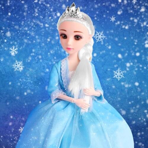 1/6 Girls Dolls 30CM ICE Princess Doll Moving Joints Childrens Toys With Accessories Best Birthday Gifts For Kids