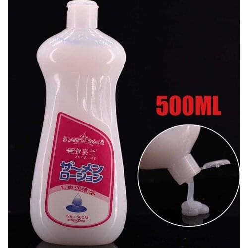 500ML Lubricant for Sex Cream Super Capacity Viscous Lube Water Based Sex Massage Oil Anal Adult Masturbation Toy Couple Game
