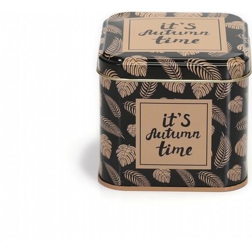 Metal Square Box, 90 x 90 x 80 mm. 0.7 lt. Lt. Kitchen Aid Home Accessory Luxury 2021 Discounted Product