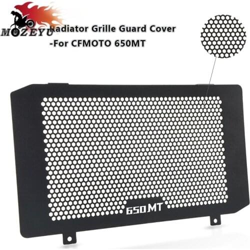 New Black For CFMOTO 650MT 650mt Motorcycle Radiator Grille Protector Grille Cooler Guard Cover aluminium Accessories