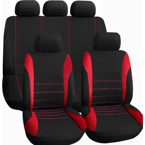 2017 New 9PCS Universal Styling Auto Car Cases Car Seat Cover Interior Accessories Car Seat Covers