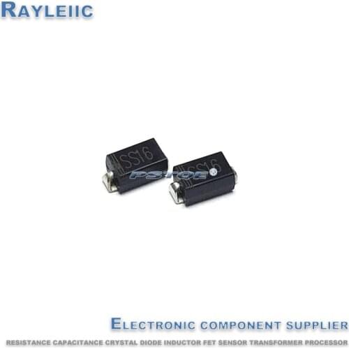 NEW Original SR160 SS16 DO-214AC SMA 1A 60V rectifier diode In Stock