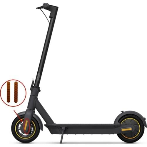 Original Front Rear Wheel Cover Protective Shell Reflective Sticker for NINEBOT MAX G30 Electric Scooter Reflective Sticker
