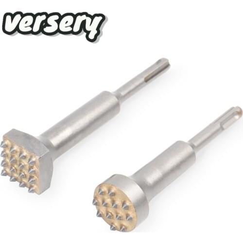 Professional Alloy Point Groove Gouge Flat Round Chisel Electric Hammer Drill Bit Stone Slab/Bridge/Wall/Cement Pavement Chisel