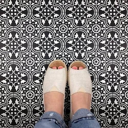 Size 30*30cm DIY Vintage Floor Painting Pattern Stencils Template for Tiles Wall Floor Furniture Decorative Painting