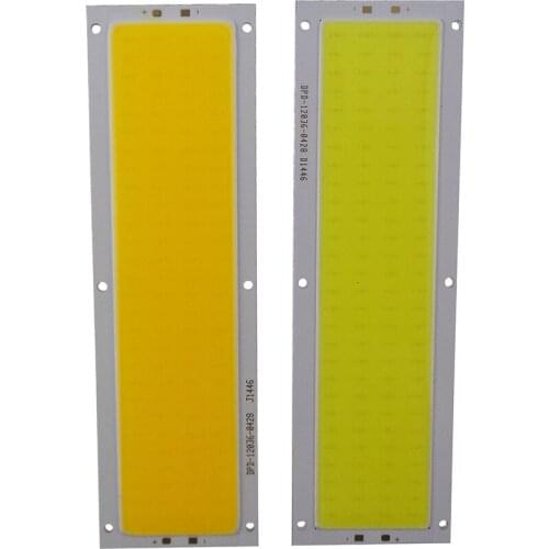 LED COB Light Strip 12V-13V 10W 120mm*36mm DIY LED For Home Outdoor Lamp Light Source 2pcs/lot Free Shipping