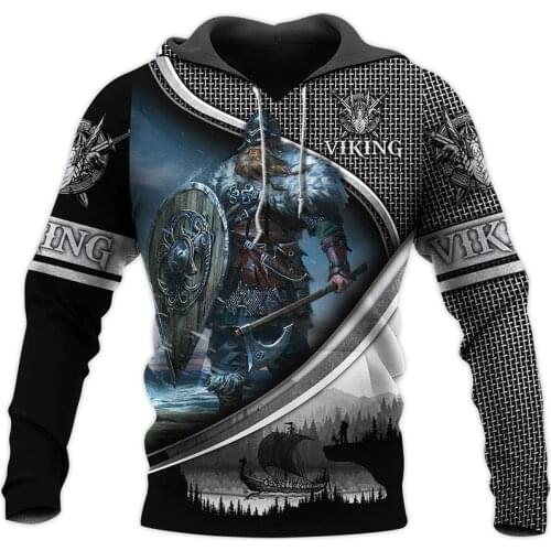CLOOCL Popular Viking Tattoo 3D Printed Men Hoodie Harajuku Pullover Autumn Sweatshirt Unisex Casual Tracksuits Drop Shipping
