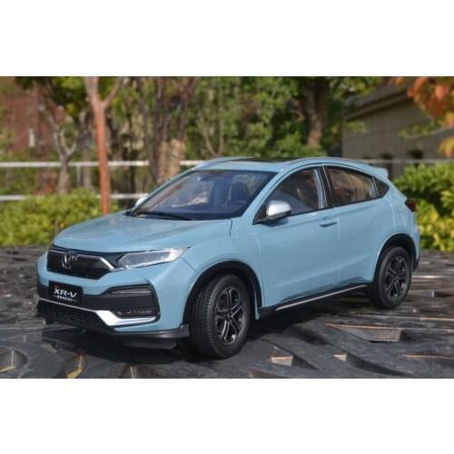 1/18 For Honda XRV XR-V SUV 2019 Metal Diecast Model Car Kids Boys Girls Gifts Collection Display Blue/Yellow