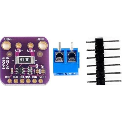 1pc INA219 GY-219 GY-INA219 Current Power Supply Sensor Breakout Board Sensor Module I2C interface For Arduino DIY DC INA219B