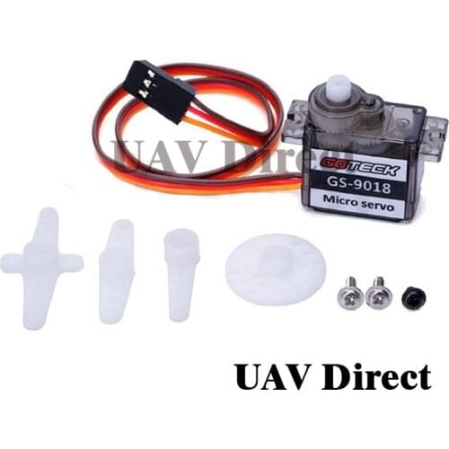 5 PCS/lot GS-9018 9g Mini Micro Servo for RC for RC 250 450 Helicopter Airplane Car