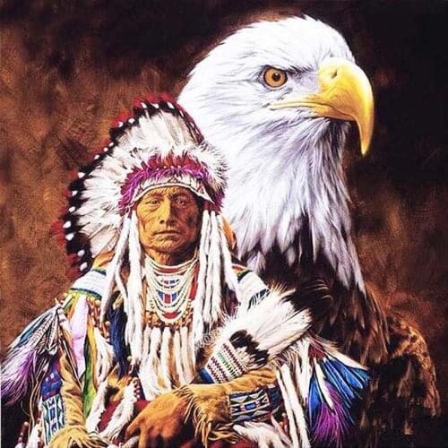 Full Round/Square Drill 5D Diamond Painting animal Embroidery Cartoon Indian Mosaic Cross Stitch Tear sea Home Room Decoration