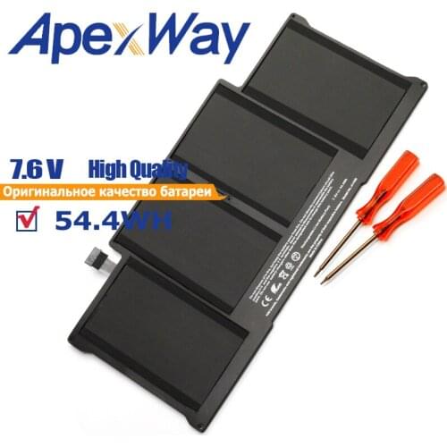 ApexWay A1496 54.4Wh laptop battery 7.6V for Apple Macbook Air A1466 13" ( Mid 2013 2014 ) MD760 MD760