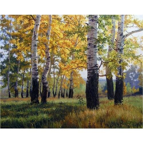 5D Diy Full diamond embroidery Woods landscape picture diamond Painting cross stitch kit home decor diamond mosaic Needlework