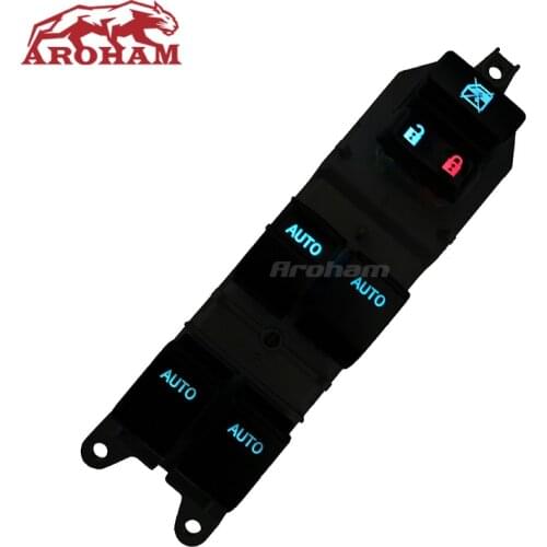Backlight Left driving Auto Switch Lighted Power Window Switch Passenger For Toyota RAV4 Camry Corolla Auris Urban Cruiser
