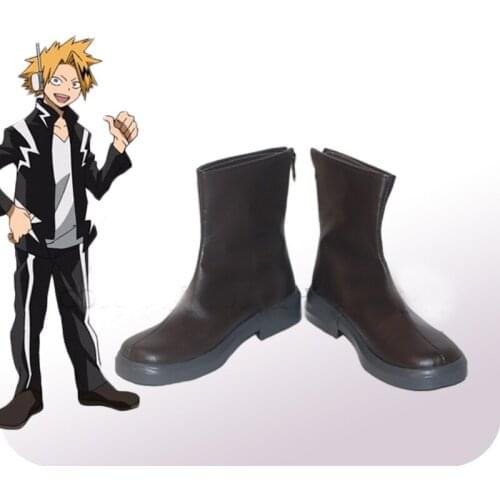My Hero Academia Boku No Hero Akademia Kaminari Denki Cosplay Shoes Boots Halloween Carnival Cosplay Costume Accessories