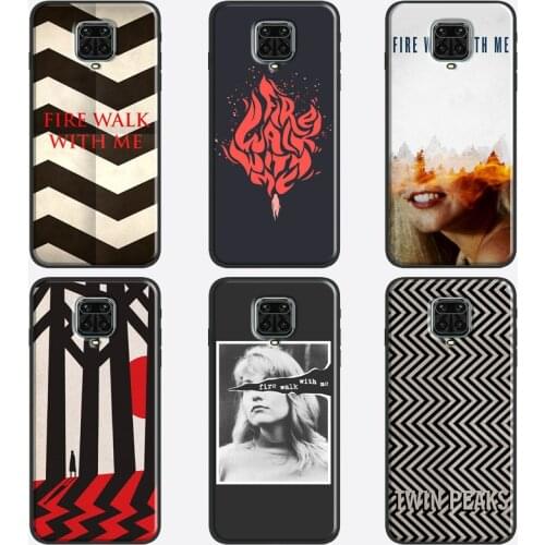 Fire Walk With Me Twin Peaks Cover For Xiaomi Redmi Note 10 Pro Note 9 Pro Note 8 Pro K40 8T 9S 9A 9C 9T 9 Phone Case
