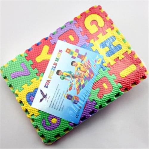 Children Mini EVA Foam Mat Alphabet Letters Numbers Floor Soft Baby Mat 3d Puzzle Kids Educational Toys