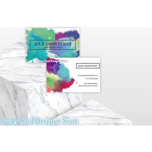 Custom Business Cards Designs Luxury Business Card Design Cute Business Cards Small Business Ink painting shading