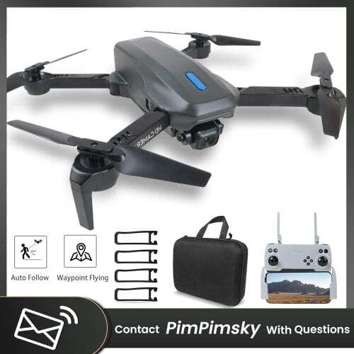 GPS Mini Drone With Camera 4K HD Dual 5G WIFI FPV Novice Friendly Drone Foldable Optical Flow RC Quadcopter Professional VS E525