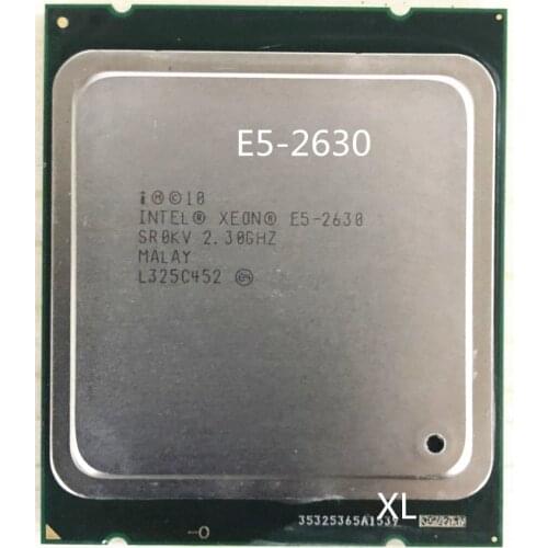 Intel xeon e5 2630 SR0KV E5-2630 2.3GHZ 7.2GT/s 15MB SIX CORE LGA2011 E5-2630 Processore CPU