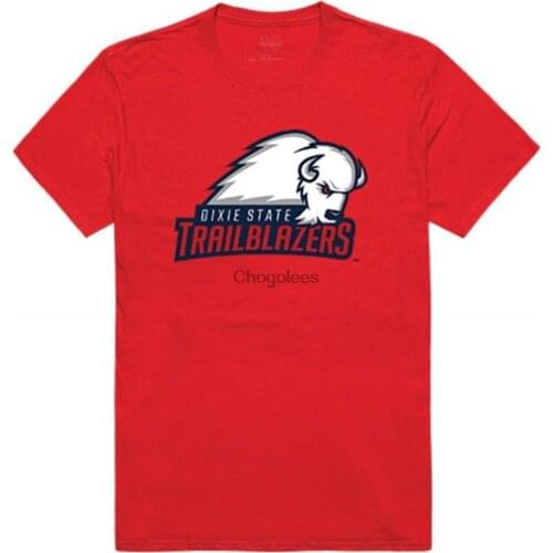DSU Dixie State University Trailblazers Freshman Tee T-Shirt Red