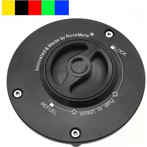 Fuel Tank Cap Keyless Quick Release Cover For HONDA VFR800 RVT1000 RC51 NT700V 2001 2002 2003 2004 2005 2006 2007 2008 2009 2010