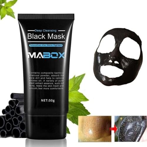 Dead Sea Mud Blackhead Remove Masks Pore Strip Black Mask Peeling Acne Treatment Deep Cleansing Mask Skin Care