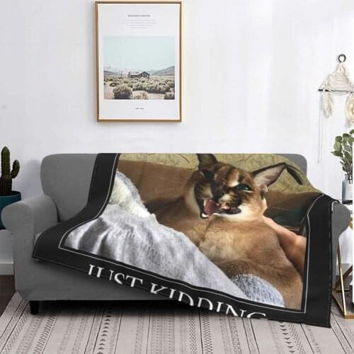 Floppa Cute 547 Blanket Bedspread Bed Plaid Hooded Sweatshirts Table Runners Plead