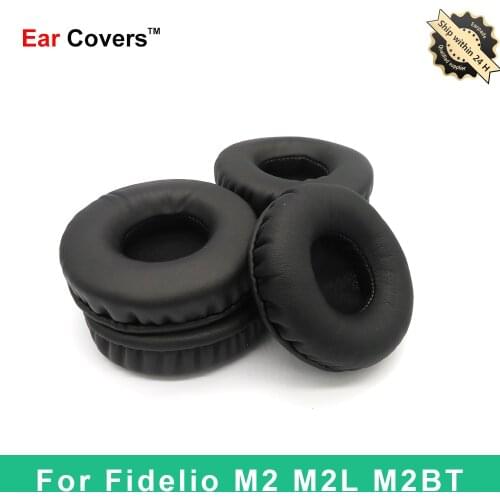 Ear Pads For Philips Fidelio M2 M2L M2BT Headphone Earpads Replacement Headset Ear Pad PU Leather Sponge Foam